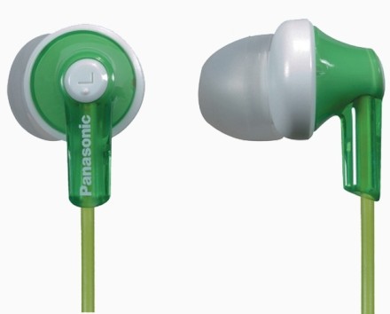  Стереонаушники Panasonic RP-HJE118GUG зеленый