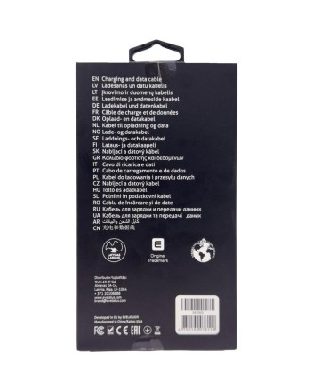  Usb Кабель-зарядка Type-C на Type-C Evelatus 60W 1.2м чёрный