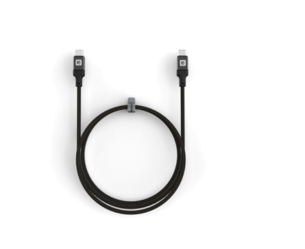  Usb Кабель-зарядка Type-C на Type-C Evelatus 60W 1.2м чёрный