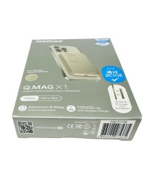 Powerbank магнитный с MagSafe Momax Q. Mag X1 10000mAh IP117AE Титан