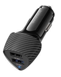 Автомобильное заряд. устр. Borofone BZ31A 2USB 3.4A черное