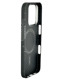Накладка для i-Phone 16 Pro Keephone Kevilar Seanova MagSnap черный
