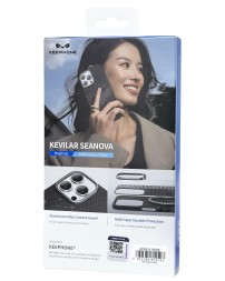 Накладка для i-Phone 16 Pro Keephone Kevilar Seanova MagSnap черный