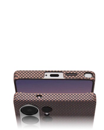  Накладка для Samsung Galaxy S25 Ultra Pitaka Tactile Woven case (Sunset)