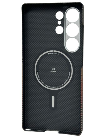  Накладка для Samsung Galaxy S25 Ultra Pitaka Tactile Woven case (Sunset)