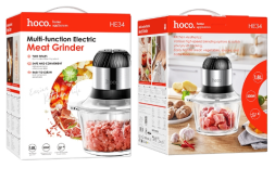 Мясорубка электрическая Hoco HE34 Meat Grinder 300W 1.8л черная