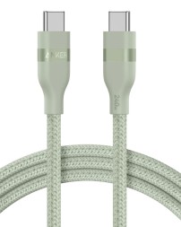 Usb Кабель-зарядка Type-C на Type-C Anker Ultra-Soft (A82E2661) 240W 0.9м зеленый