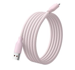 Usb Кабель-зарядка Xiaomi USB на Type-C 6A 1м розовый