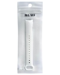 Сменный браслет для Xiaomi Mi Band 8/9 белый