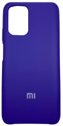 Накладка для Xiaomi Redmi Note 10 4G Silicone cover без логотипа фиолетовая