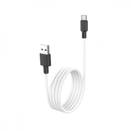  Usb Кабель-зарядка Type-C Hoco X29 Superior 2A 1м силиконовый белый