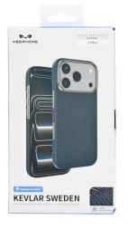 Накладка для i-Phone 17 Pro Keephone Kevlar Sweden MagSnap синии
