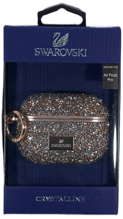  Чехол для AirPods Pro Swarovski розовое золото