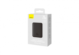 Powerbank с беспроводной зарядкой Baseus Magnetic Wireless 6000mAh 20W (PPCX050001) чёрный
