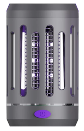  Противомоскитная лампа-репелент Xiaomi Qiaoqingt Portable Electric Mosquito Killer Lamp QQT- (серая)