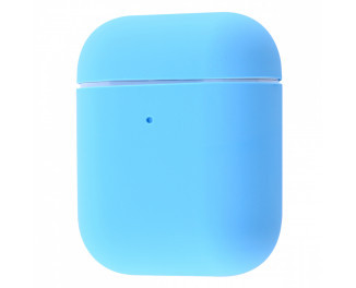 Силиконовый чехол для AirPods Hang Case голубой