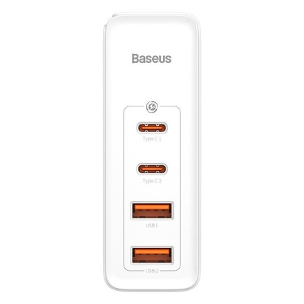  Сетевое зар. устр. Baseus Baseus GaN2 Pro Quick Charger 2C+2U 100W EU CCGAN2P-L02 белый