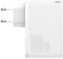 Сетевое зар. устр. Baseus Baseus GaN2 Pro Quick Charger 2C+2U 100W EU CCGAN2P-L02 белый