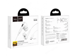 Наушники с микрофоном Hoco M1 Pro 1.2м Type-C белые