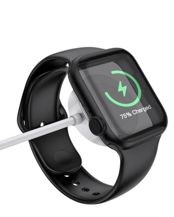  Беспроводное зарядное устройство для Apple Watch Borofone BQ13 магнитное 1.2м 0.35A белое