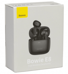 Мобильная Bluetooth-гарнитура Baseus Bowie E8 BT5.0/40mAh (350mAh)/5ч (NGE8-01) черная