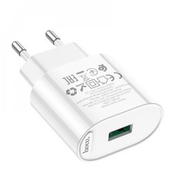 Сетевое зар. устр. Hoco C109A QC3.0 18W 1USB белое