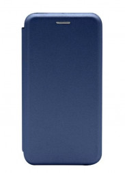 Чехол-книжка Huawei Honor Y6P Fashion Case кожаная боковая синяя