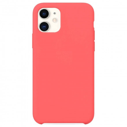 Чехол-накладка  i-Phone 12 mini Silicone icase  №29 алая