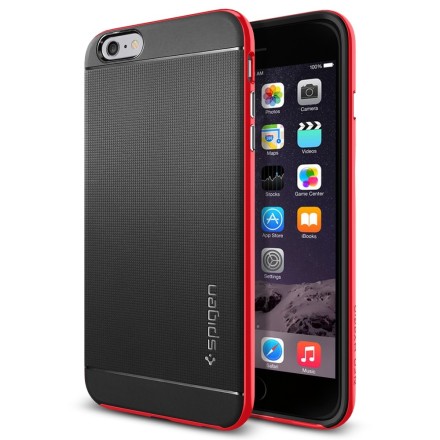  Чехол Spigen для i-Phone 6 Plus &quot; Neo Hybrid Series SGP11065 красный