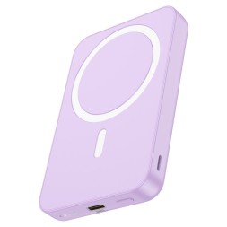 Powerbank магнитный с MagSafe Hoco J109 5000mAh 1USB-C 20W сиреневый