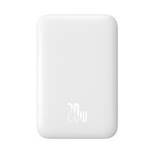  Powerbank с беспроводной зарядкой Baseus Magnetic Wireless 6000mAh 20W (PPCX020002) белый