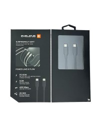 Usb Кабель-зарядка Type-C на Type-C Evelatus 60W 1.2м чёрный