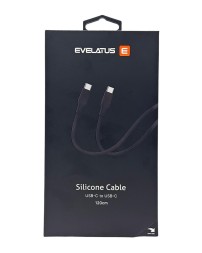 Usb Кабель-зарядка Type-C на Type-C Evelatus 60W 1.2м чёрный