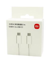 Кабель Xiaomi Type-C Type-C 1м 3A белый 