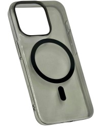 Накладка для i-Phone 15 Pro Max Keephone X-Crystal MagSnap черный