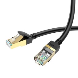 Патчкорд Hoco US02 RJ45-RJ45 1м черный