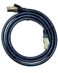 Патчкорд Hoco US02 RJ45-RJ45 1м черный