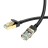  Патчкорд Hoco US02 RJ45-RJ45 1м черный
