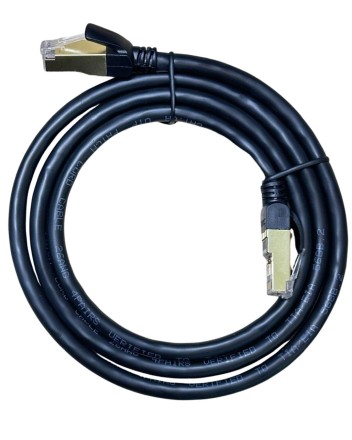  Патчкорд Hoco US02 RJ45-RJ45 1м черный