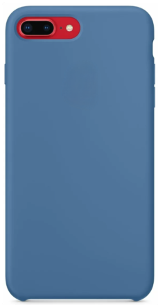  Чехол-накладка i-Phone 7 Plus/8 Plus Silicone icase №24 азур