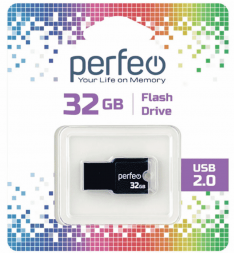 USB флеш накопитель Perfeo 32GB M01 Black
