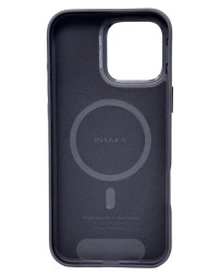Накладка для i-Phone 16 Pro Max 6.9&quot; Pitaka Military-Grade Protective Case&amp;Grip 3 черно-серый