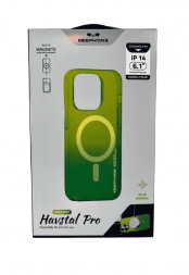 Накладка для i-Phone 14 Keephone Magsafe матовый зеленый