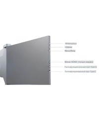 Портативный удлинитель экрана ноутбука Fopo 3 Экрана FullHD 1920*1080 14"