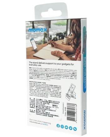  Подставка для телефона Momax KH9E серая