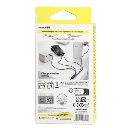 Usb Кабель-зарядка Lightning Baseus Rapid series 4 in 1 USB-A/ 2i-Phone /Type-C/Micro (CA1T4-A01)