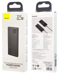 Powerbank Baseus Adaman 10000mAh 2USB/USB-C 3A 22.5W (PPAD070001) черный