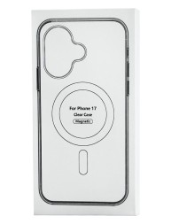 Накладка для i-Phone 17 силикон MagSafe Clear Case