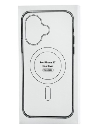  Накладка для i-Phone 17 силикон MagSafe Clear Case