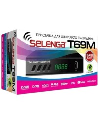 ТВ-приставка для приема цифрового телевидения Selenga T69M